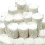 Global Care Market Dental Cotton Rolls Size #2 500pc 10x38mm Disposable Soft view 2