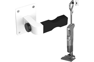 LIBOER Adjustable Vacuum Wall Mount for Shark Vacuum Shark Cordless Vacuum Wall Mount Compatible for Dy-son V6 V7 V8 V10 V11 V12 V15 Shark IX141 IZ562H IZ682H IZ361H IZ462H IZ163H IZ363HT IZ483H (white)