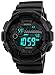 Fanmis Mens Digital LED Sports Watch Military Multifunction Dual Time Alarm Countdown Stopwatch 12H/24H Time Backlight 164FT 50M Water Resistant Calendar Month Date Day Watch