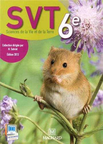 SVT, Sciences de la vie et de la Terre, 6e