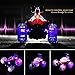 ACEHE RC Rechargeable Car Radio Remote Control Toy with Stunt Dumper Full 360 Degree Spins Beautiful Lights Dynamic Music, Stunt Car Tornado Twister Power Wheels Race Car as a Gift for Kids -Red