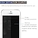 Gshine® iPhone SE Screen Protector, Premium HD Clear Tempered Glass Screen Protector for iPhone SE/ 5S/ 5C/ 5