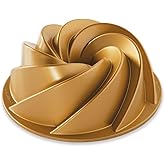 Nordic Ware Heritage Bundt 6 Cup, Gold