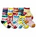 B&S FEEL Baby's 10-pair Printing Quarter Socks Set (anti-slip 1-3 years old)