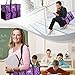 Pursetti Utility Tote with Pockets & Compartments-Perfect Nurse Tote Bag, Teacher Bag, Work Bags for Women & Craft Tote