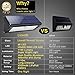 Licwshi 1100lm Solar Lights Outdoor 4500mAh Black Aluminum Alloy 120° Infrared Motion Sensor Solar Waterproof IP65 Security Light Solar, 4 Mode, for Fence,Garage,Stairway,Gate,Porch,Patio-White