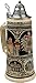 Beer Mug by King - Old Heritage CoA and Landmarks Relief Colored Beer Stein (Beer Mug) 0.75l Limited