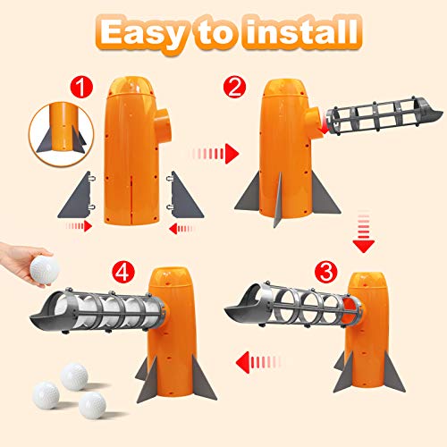 NIGOE Toy Baseball Set for Kids, Automatic Baseball Pitching Machine