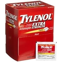 Tylenol(R) Extra-Strength, 2-Caplet Dosage, Box Of 50 (3 Boxes)