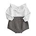 Weixinbuy Toddler Baby Girl Doll Collar Bodysuit Romper Jumpsuit Clothes Outfits