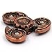 Fidget Spinner Metal, Alquar Ancient Eagle Pure Copper Tri Hand Spinner, Customized Professional Spinner Bearing Quiet Smooth Spin, Luxury Wooden GiftBox Set