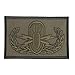 EOD Olive Drab Green OD Explosive Ordnance Disposal Bomb Squad Army Fastener Patch