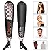 Hair Straightening Brush 3.0, Buture Mini Hair Straightener Brush Negative ion Ceramic Iron Hair Brush Fast Heat Hot Brush Travel Size Anti-scald MCH 110-240V Auto Off Temperature Lock (Black)thumb 1