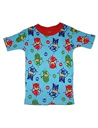 Conjunto de pijama de algodón de 4 piezas para niños PJ Masks