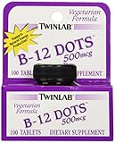 TwinLab - B-12 Dots, 500 mcg, 100 sublingual tablets