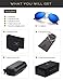 LUENX Aviator Sunglasses Men Women Polarized with Case - UV 400 Mirror Blue Lens Metal Siver Frame 60mm (Dark Blue -6, 60)
