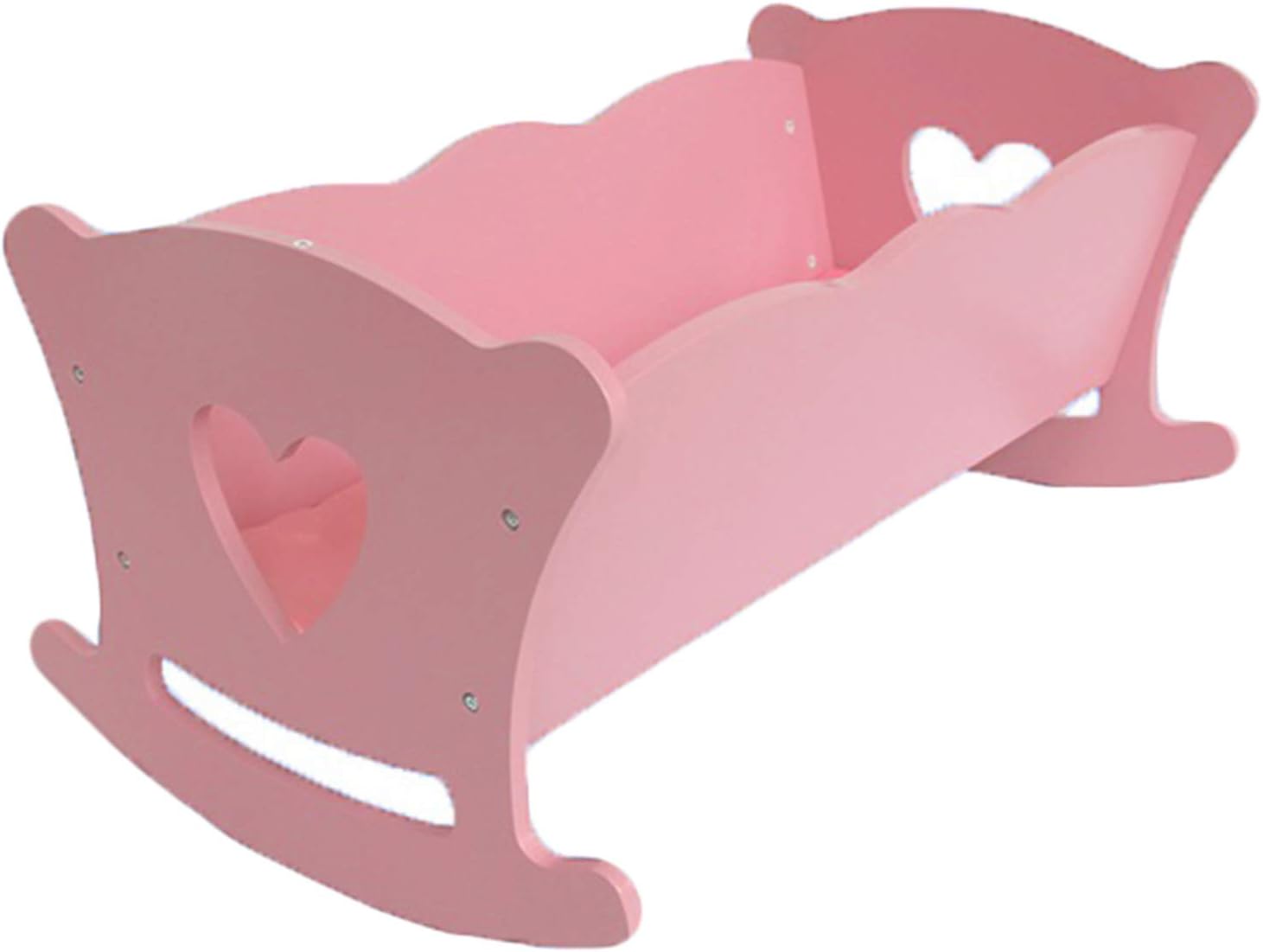 wooden doll cradle bedding