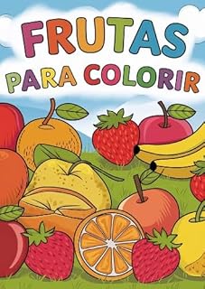 Livro Frutas para colorir