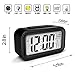 Alarm Clock Sensor Touch Alarm Clock Digital For Kids Technology Light On Backlight Black