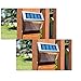 [2 PACK] OxyLED OxySol LED Solar Powered Wireless Stainless Steel Staircase Step Light Stairways Path Landscape Garden Floor Wall Patio Lamp Fixture