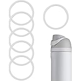 Dakexiong 6 Pcs Silicone Lid Seal O Ring Sealing Gaskets Replacement Parts Compatible with Owala, Bottle O Seal Ring Replacement for Owala FreeSip