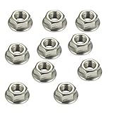 HIFROM(TM New Replacement 10PCS SIDE COVER Bar Nuts For Husqvarna Chainsaw By