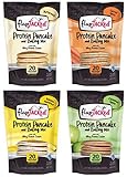 FlapJacked Protein Pancake Mix Sampler 4-Flavor Variety Pack (Pack of 4)