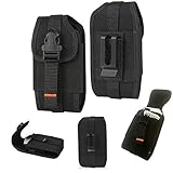 Locking Rugged Vertical Heavy Duty Case with Belt Loop fits BLU Studio 7.0