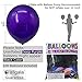 Allgala Deep Purple Balloons 100 Pack 12 Inch for Parties | Helium Grade Bulk Balloon Pack for Birthday Party Decorations, Baby Wedding and Bridal Showers, Christmas Party | Color Balloons for Events