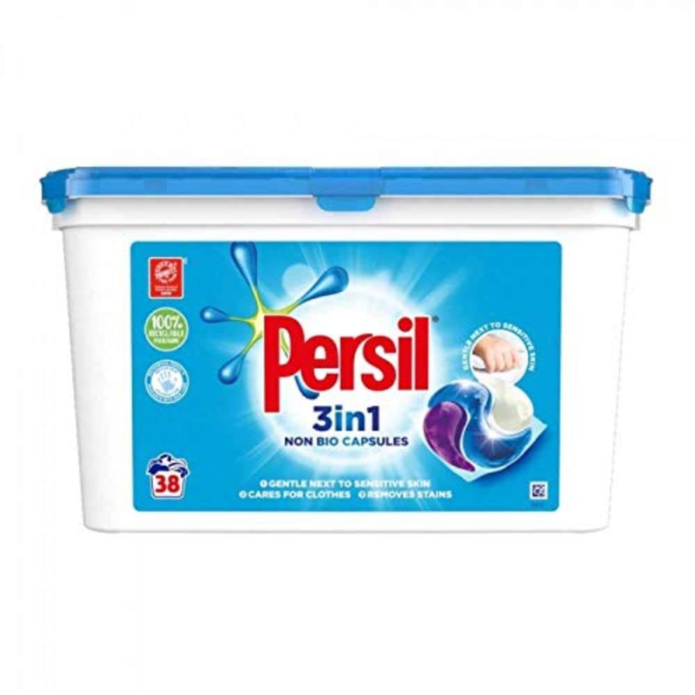 Persil Powercaps Non Bio Washing Capsules, 1.026 kg, Pack of 3