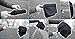 Swish Compact Travel Umbrella with Auto Open Close (Black)