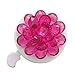 DRBIKE Kids Bike Bell for Girls, Replacement Bicycle Handlebar Bell with Plastic Flower, Cute Bike Safe Cycling Ring Horn, Kids Bike Accessories Pink