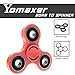 Yomaxer Fidget Spinner Tri-Hand Spinner 608 Hybrid Ceramic Bearing Nylon Solid Build Round Edge EDC Toy Good for ADHD ADD Autisms (Watermelon Pink)