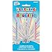 Blue Plastic Number 6 Flashing Candle Holder With Birthday Candle Set - 1 Set - Elegant, Eye-catching & Durable - Perfect Cake Topper For Birthday Celebrations