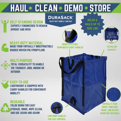 DuraSack Heavy Duty Home & Yard Bag 48 Gallon Woven Polypropylene Bag