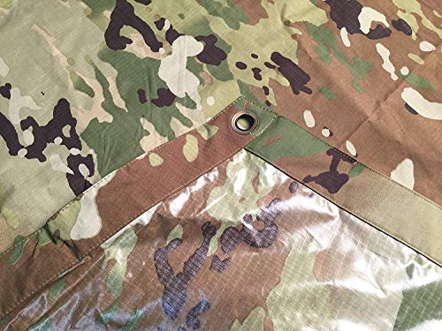 Acme Approved Waterproof Poncho - Military Style OCP Multicam 55" x 82"
