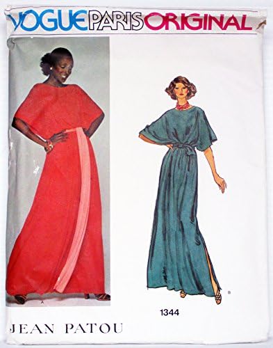 Vogue Paris Original Jean Patou #1344 Size 14 Misses Loungewear
