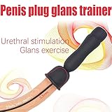 MissgamaUS Sounds Silicone ÚrÈthrǎl Dilator Horse Eye Stimulate Male Urinary Catheterization Expanders Silicone Catheter Sound
