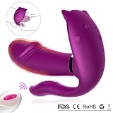 Wearable Heating G-Spot Vibrator Rechargeable Remote Control Clitoris…