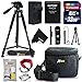 Ultimate 20 Piece Accessory Kit for Canon Powershot SX60 HS, SX50 HS, SX40 HS, G1X, G16, G15 Digital Cameras Includes: 32GB SD Memory Card + NB-10L / NB10LBattery w/Charger + Tripod + More