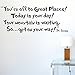 CiCy Dr Seuss You're Off to Great Places. Wall Vinyl Sticker Decals Quote Saying Decor Art Bedroom Design Mural