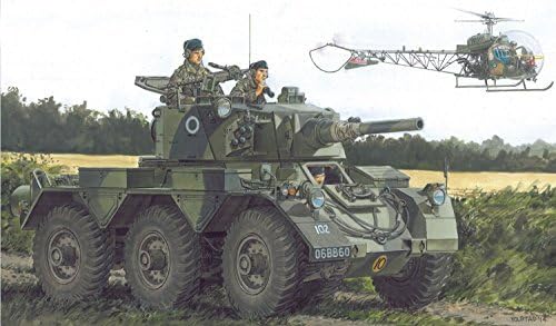 . Dragon Models British Armored Car Saladin Mk II - 'Black Label Series' Model Kit (1/35 Scale) [parallel import goods]