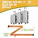 Car Seat Travel Strap, Car Seat Travel Belt - Turns Car Seat and Carry-on Luggage into Airport Car Seat Stroller Carrier