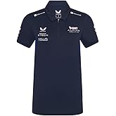 Castore Alpine Racing F1 2025 Women's Team Polo Shirt
