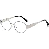 YouthMall Trendy Oval Sunglasses for Women Men Retro Metal Oval Sun Glasses 90s Vintage Shades