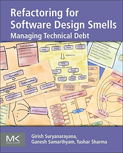 Refactoring for Software Design Smells: Managing Technical Debt by Girish Suryanarayana, Ganesh Samarthyam, Tushar Sharma