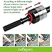 IMORDEN 6.5ft/2m Foldable and Entendable Mini Carbon Fiber Jib Arm(Holds up to 8lbs) Camera Jib Crane with 1kg3pcs Counterweight, Bowl for 75~100mm Tripod Head and Arca-Swiss Quick Release Plate