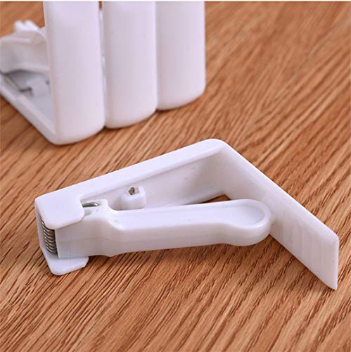 12 Pack Plastic Tablecloth Clips, Spring Table Cloth Cover Clamps Holder for Home Party Wedding Picnic - Thumbnail 5