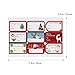 144pcs Christmas Self Adhesive Sticker Labels Santa Snowmen Xmas Tree Deer Festival Birthday Wedding Holiday Decorative Decorative Present Labels Self Adhesive Name Tags Stickers