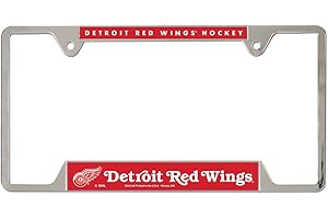 WinCraft NHL Detroit Red Wings Metal License Plate Frame